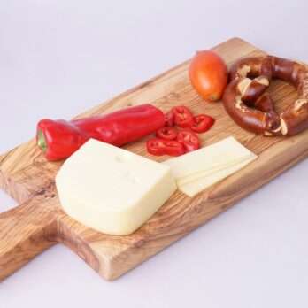 Servierbrett aus Olivenholz